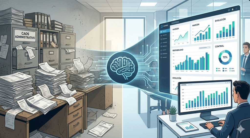 Muchas pymes no tienen un problema de trabajo, sino de lectura del negocio. Cuando conviertes facturas y operativa en datos útiles, dejas de reaccionar y empiezas a decidir. Caso real del Café Anfitrión de Albacete